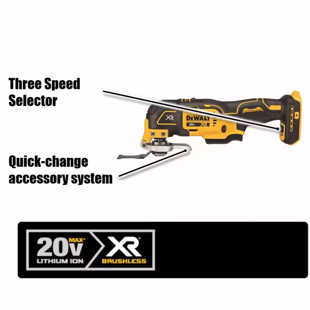 DEWALT 20V MAX Lithium-Ion Cordless 3-Tool Combo Kit with 5.0 Ah Battery and 1.7 Ah Battery