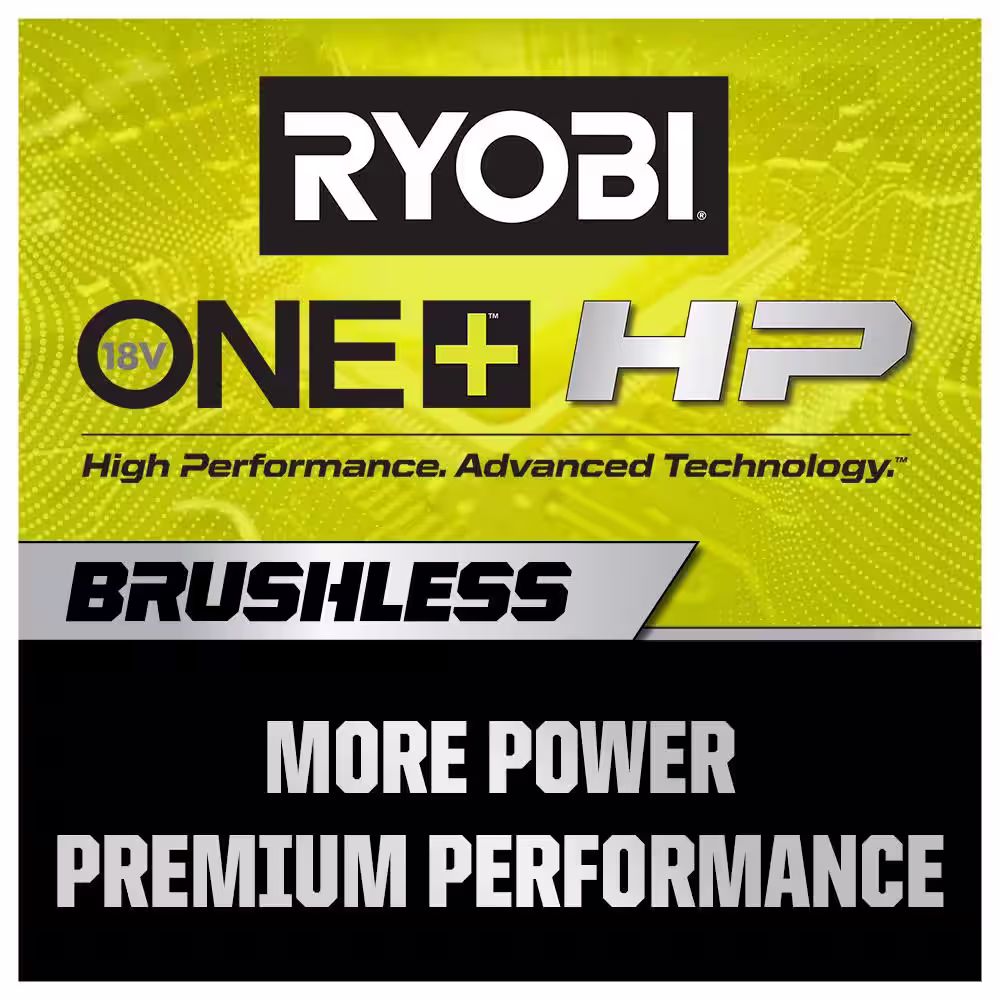 RYOBI ONE+ 18V HIGH PERFORMANCE Kit w/ (2) 4.0 Ah Batteries, 2.0 Ah Battery, 2-Port Charger & (2) FREE ONE+ HP Brushless Tools