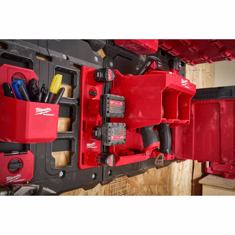 Milwaukee Packout M12 Battery Rack (2-Pack)