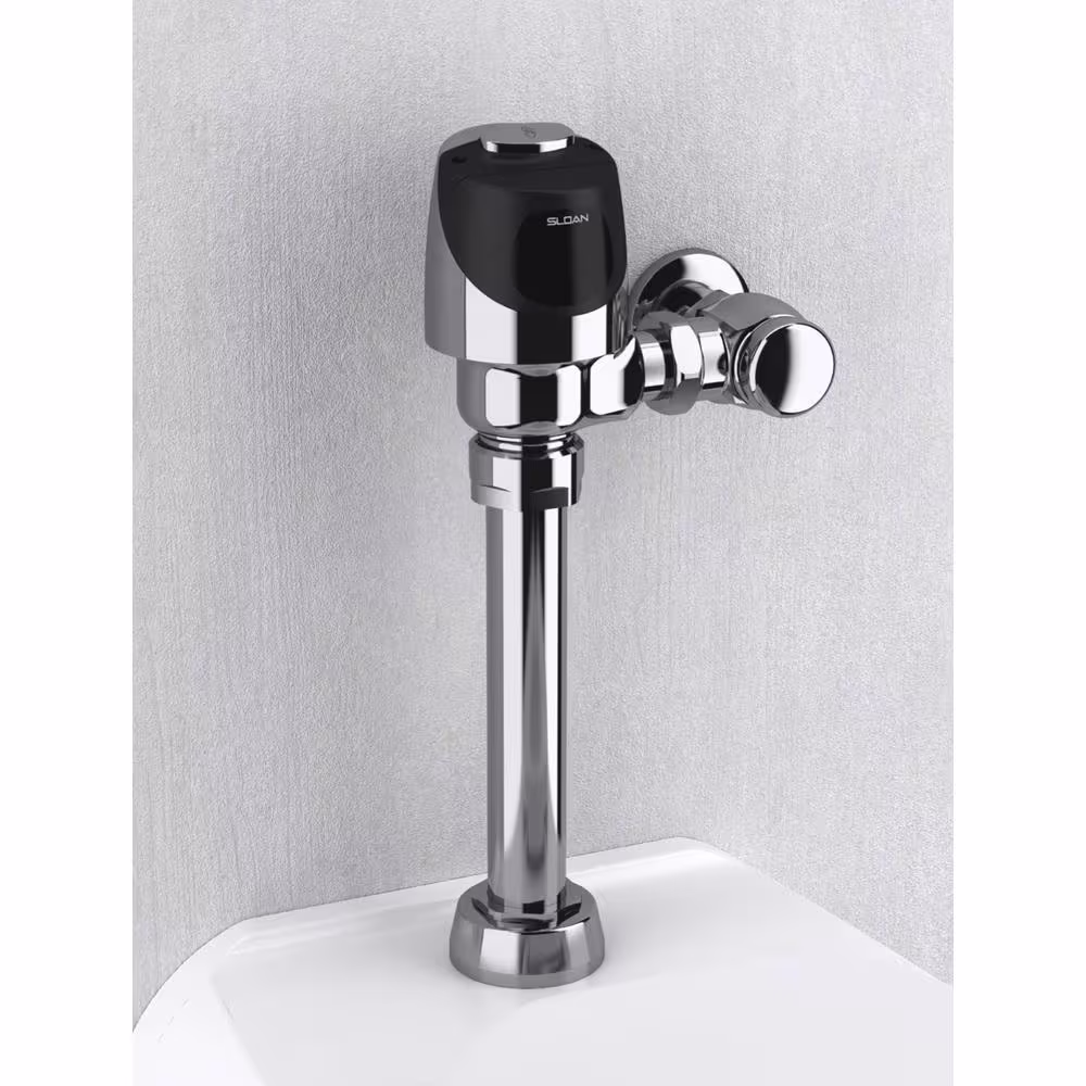 SLOAN SOLIS SOLIS 8111-1.6-OR 1.65 GPF Automatic Solar Powered Exposed Flush Valve in Polished Chrome
