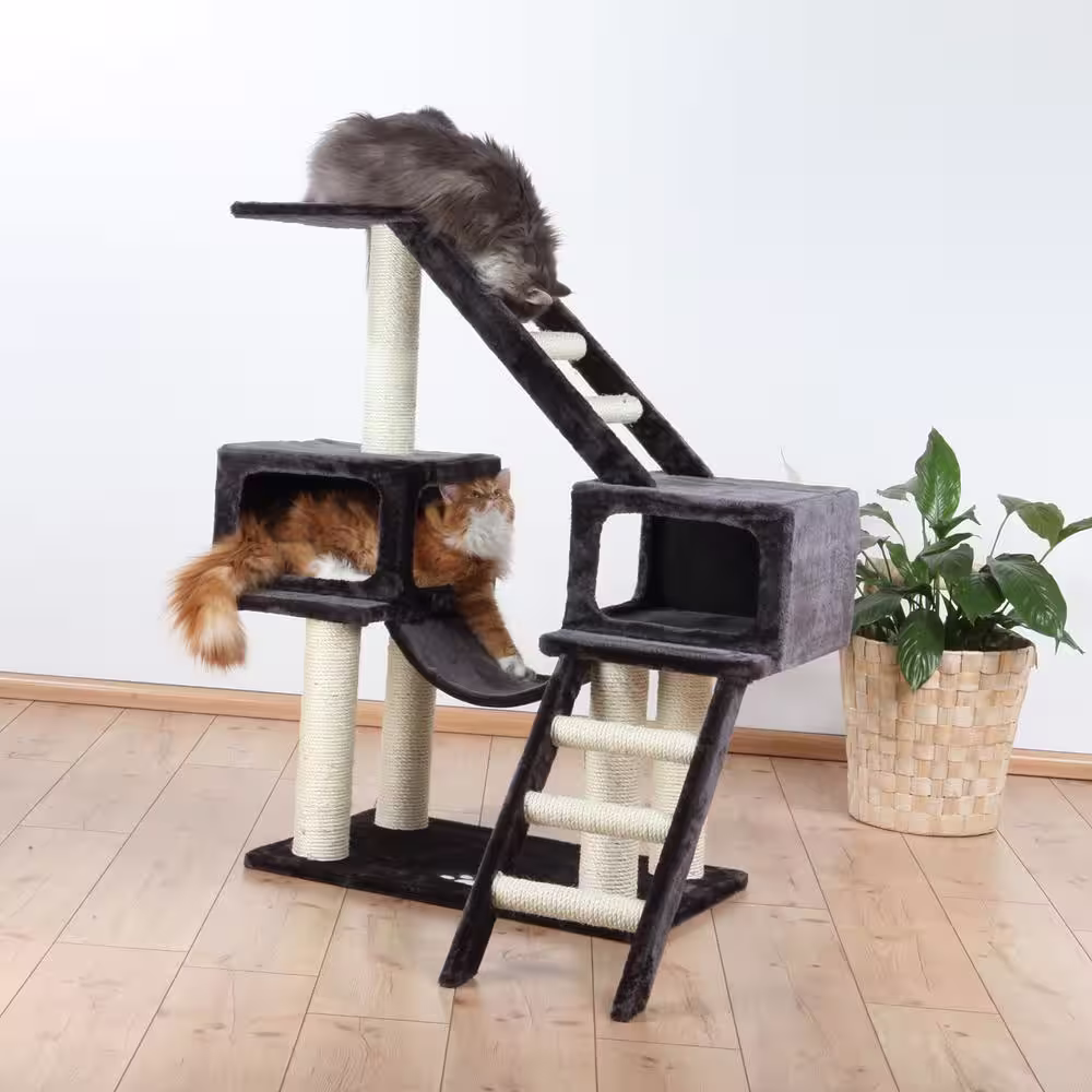 TRIXIE Gray Malaga Cat Playground