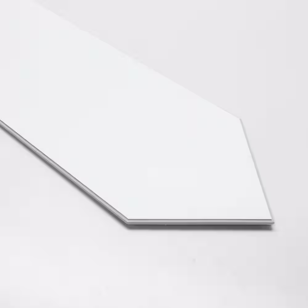 None Picket 13 in. x 2.87 in. White Peel and Stick backsplash Stone Composite Wall Tile (50 Tiles, 11 sq. ft.)