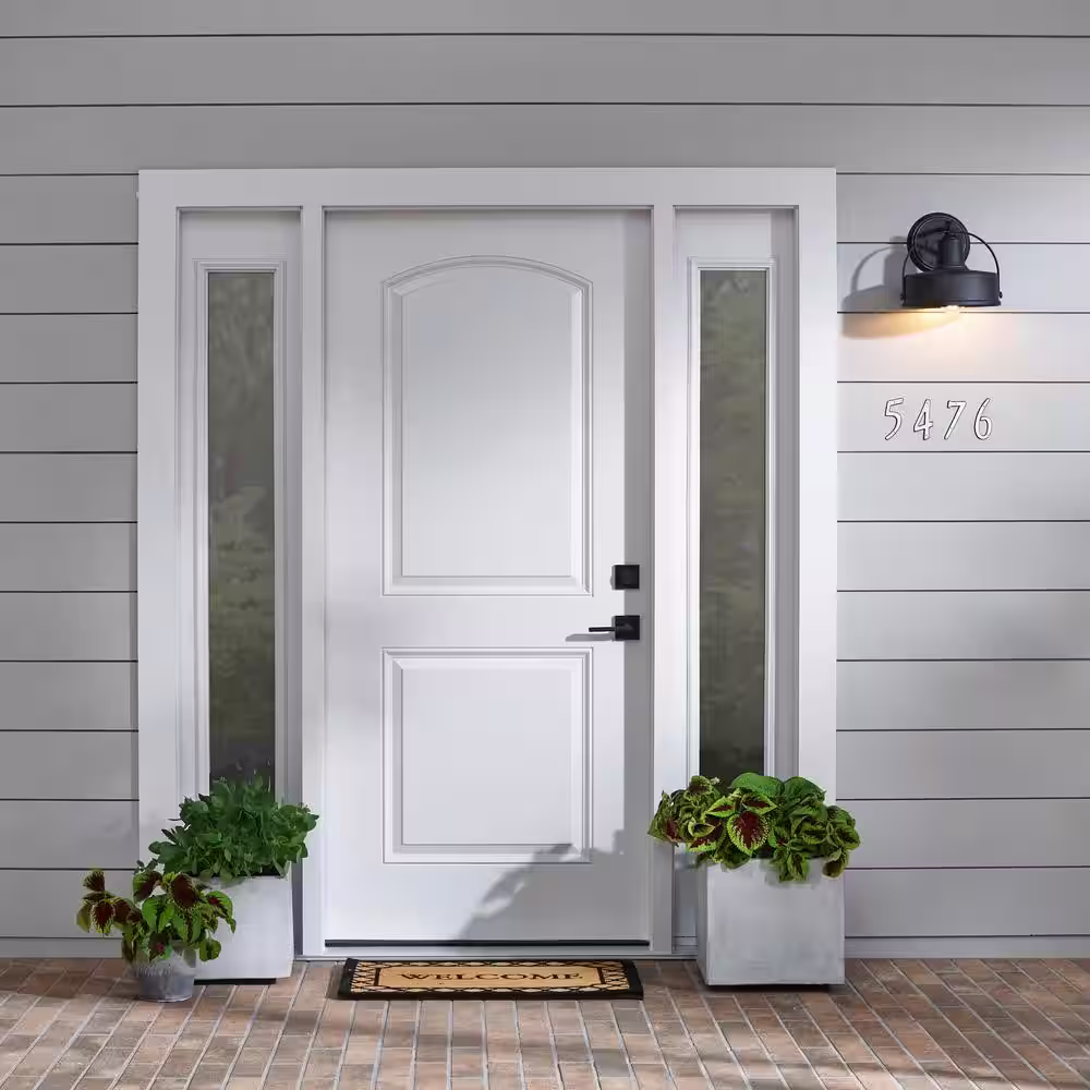 Everbilt 4 in. Plastic Reflective Nail-On House Number 7