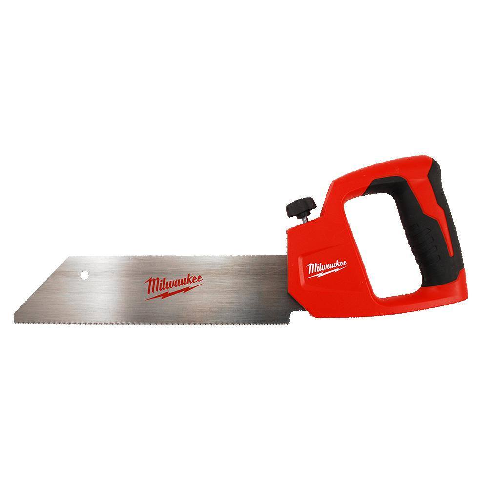 Milwaukee 12 in. PVC/ABS Saw with 1.25 in. Basin Wrench