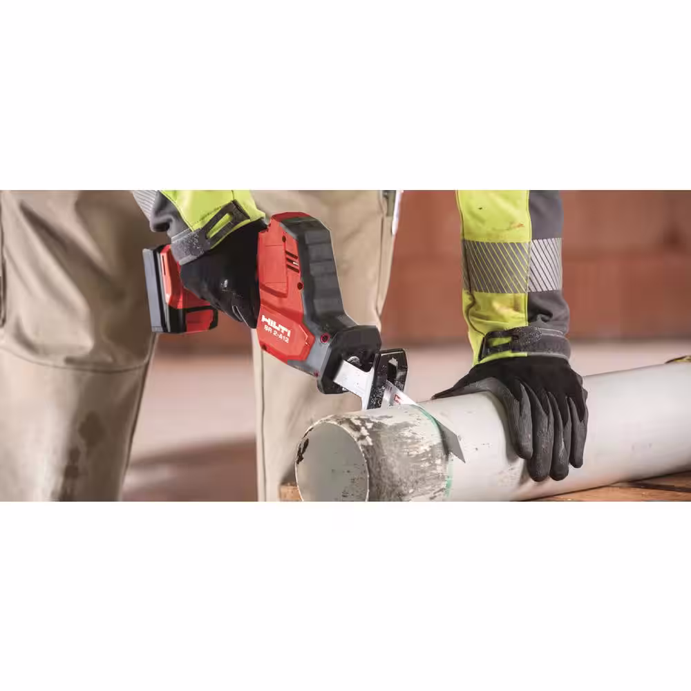 Hilti 12-Volt Cordless 5-Tool Combo with Recip Saw Hammer Drill Driver Impact Driver 4.0 Li-Ion Battery Pack and More