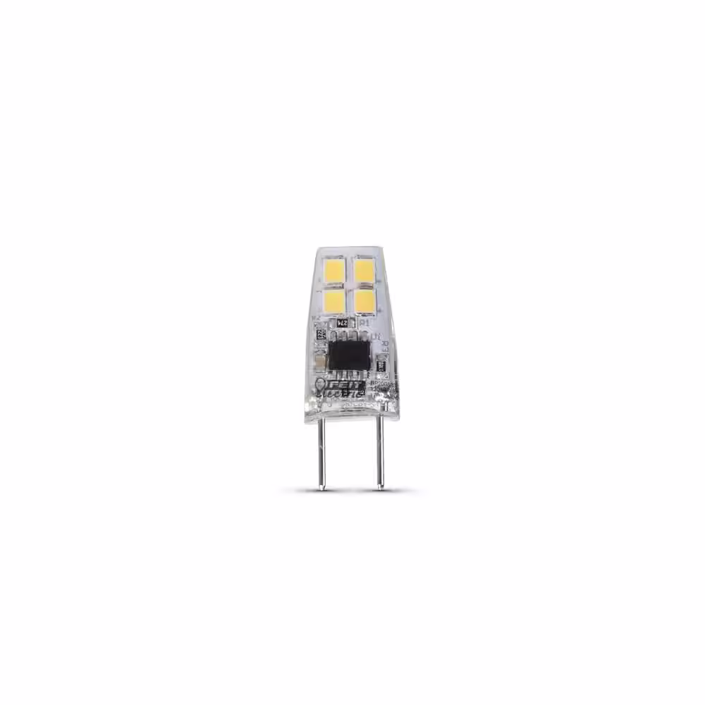 Feit Electric 20-Watt Equivalence T4 3000K G8 LED Light Bulb Bright White (2-Pack)