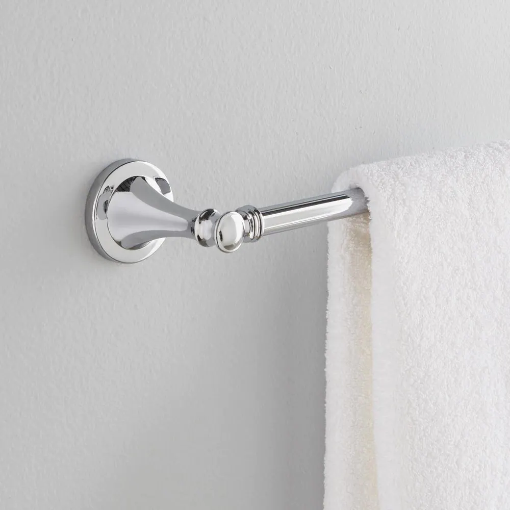 Delta Silverton 24 in. Towel Bar in Polished Chrome