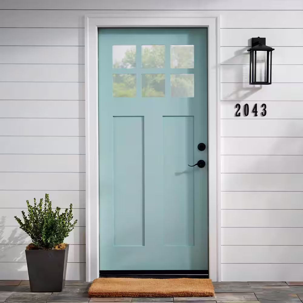 Everbilt 4 in. Flush Mount Aged Bronze House Number 2