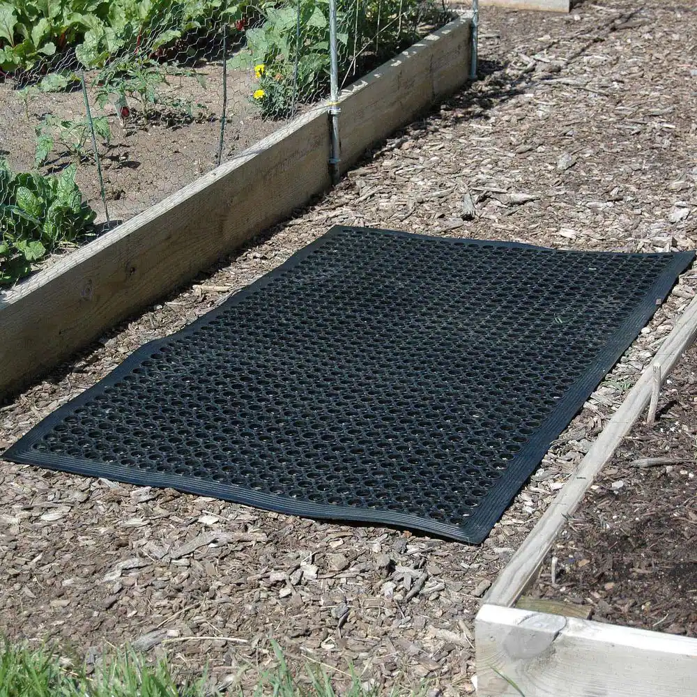Buffalo Tools 36 in. x 60 in. Industrial Rubber Commercial Floor Mat (2-Pack)