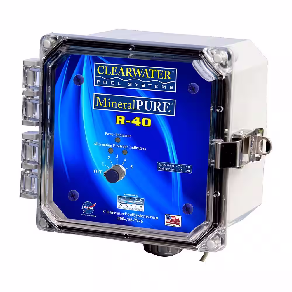 Mineral Pure 40,000 Gal. Residential Swimming Pool Ionizer