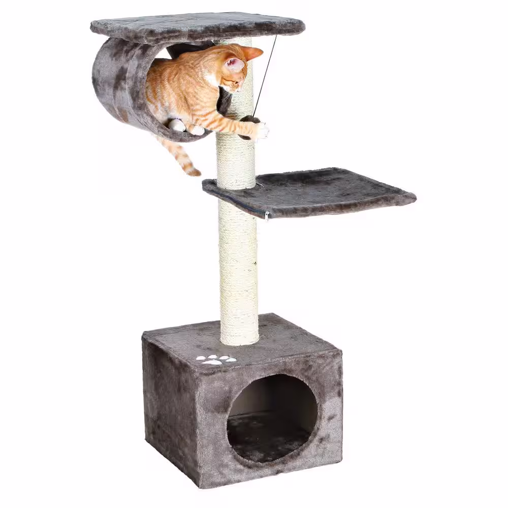TRIXIE Dark Gray San Fernando Cat Tree